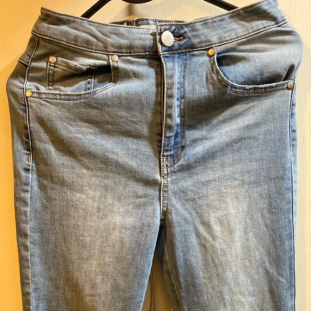 Forever21 Wide bell bottom pants with back lace up